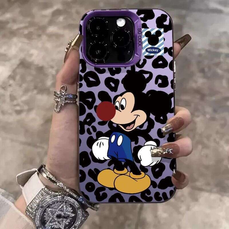 Red Nose Mickey Compatible with Apple Phone iPhone 16 Pro Max Cute 14 Niche 13 Hard Case 15 S260128
