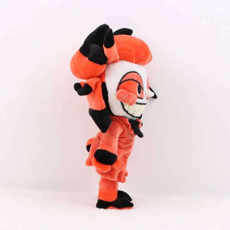 30cm Plush Radio Demon Cute Alastor Doll Cartoon Anime Toy Soft Stuffed Gift Toys For Kids Christmas Y260128