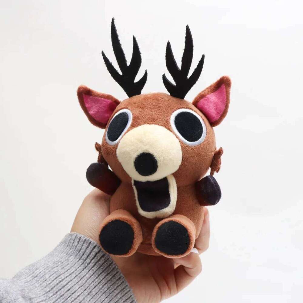15cm 99 Nights in the Forest Plush Toys Stuffed Doll Deer Buddy Bag Charm for Kids Game Fans Halloween Christmas Gift Y260128