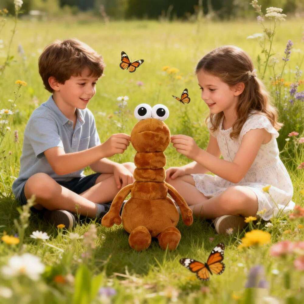 Marcus the Worm Toy Robert help Surrounding Plush Toys Kids Game Fans Halloween Christmas Gifts Home Decor Funny Dolls Y260128