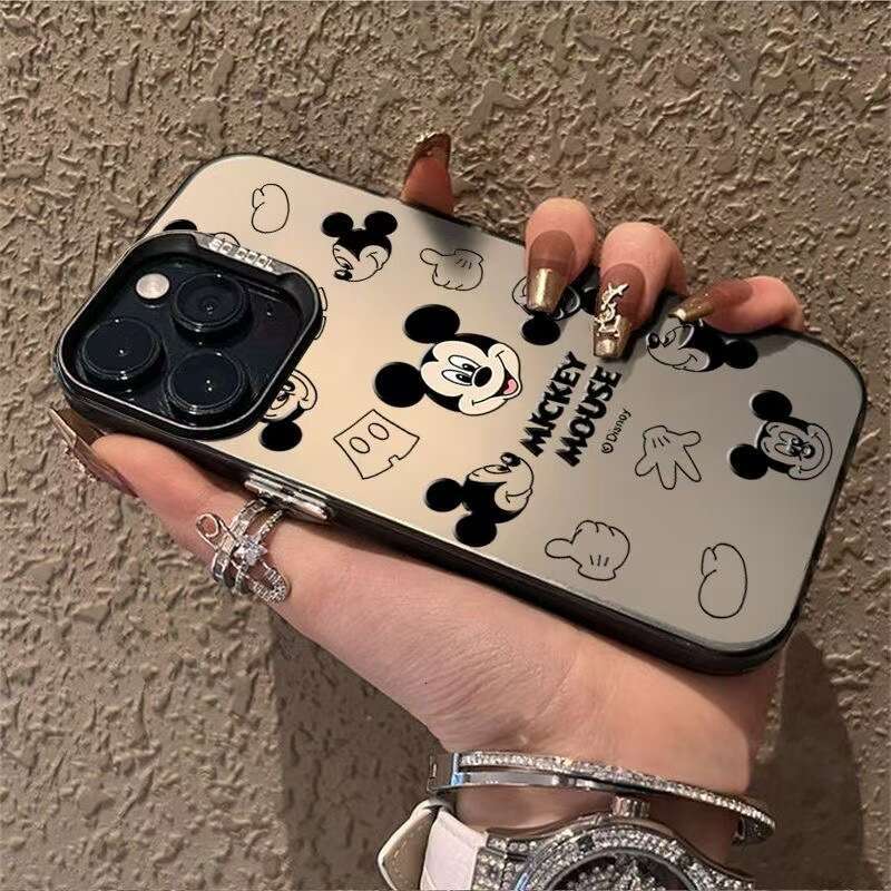 Mickey Minnie Compatible with Apple 16 Phone Case iPhone 15 Pro Cute 14 Cartoon 13 New 17 Premium S260128