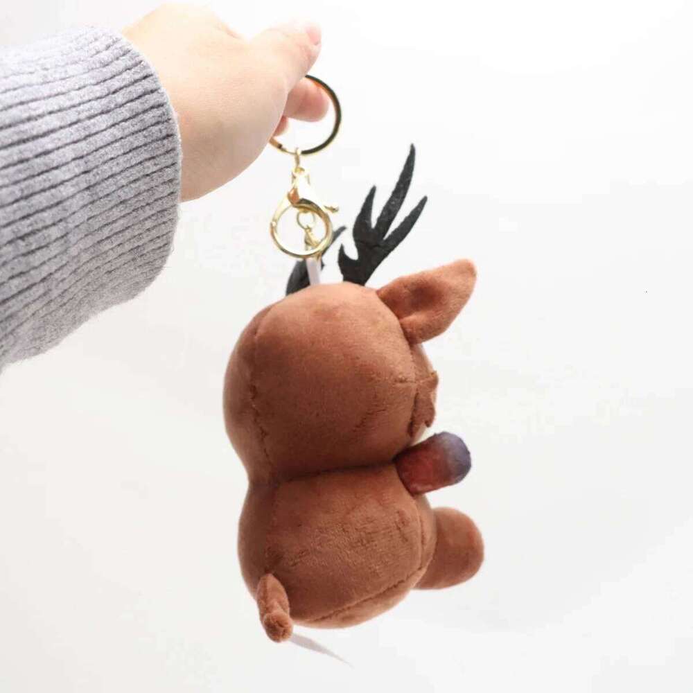 15cm 99 Nights in the Forest Plush Toys Stuffed Doll Deer Buddy Bag Charm for Kids Game Fans Halloween Christmas Gift Y260128