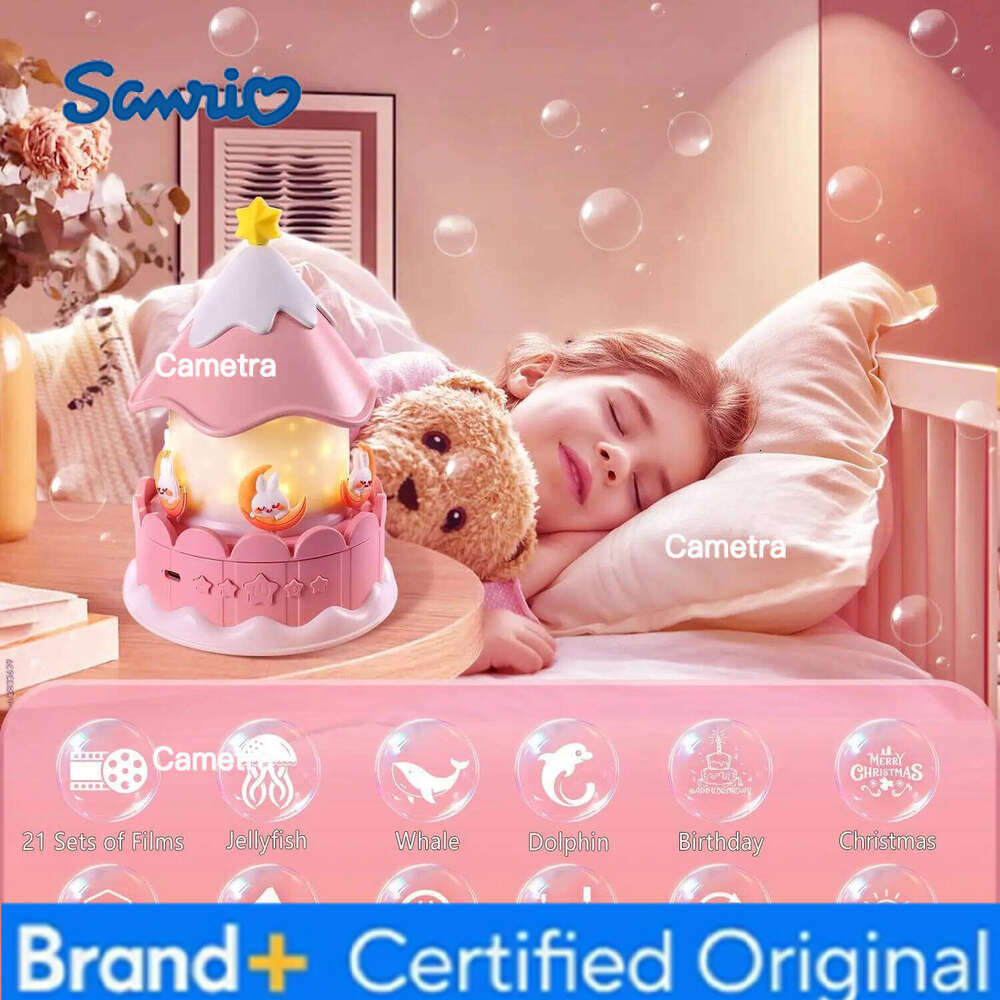 Sanrio Star Galaxy 21 in 1 Starry Sky Projector with 360 Rotating Timer Atmosphere Lamp for Kids Birthday Xmas Gifts Decor H26012811