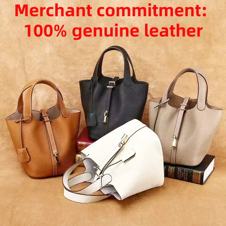 Genuine leather Designer bags picotins 18 22 26cm bucket bag With lock key Luxury handbags Shoulder Bag Womens Clutch crossbody tote bag fashion travel Evening Bags