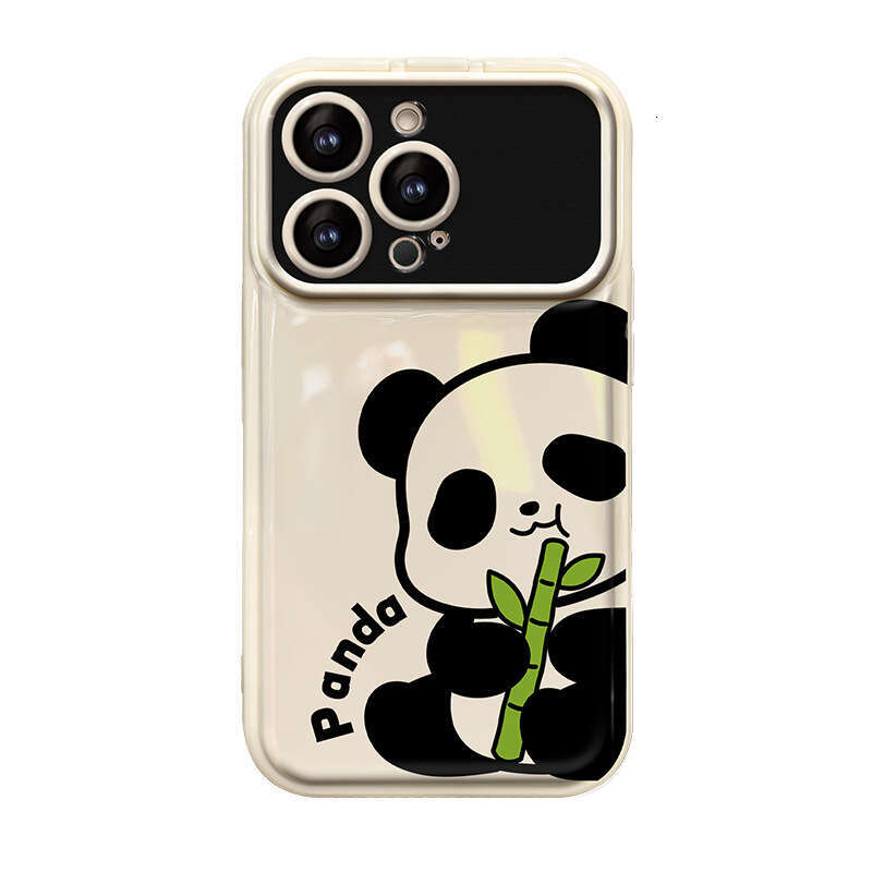 Cute Panda Lanyard Compatible with Apple 13 Pro Max Phone Case 16 Silicone Shockproof 15 Flip Cover Window 11 Full Coverage S260128