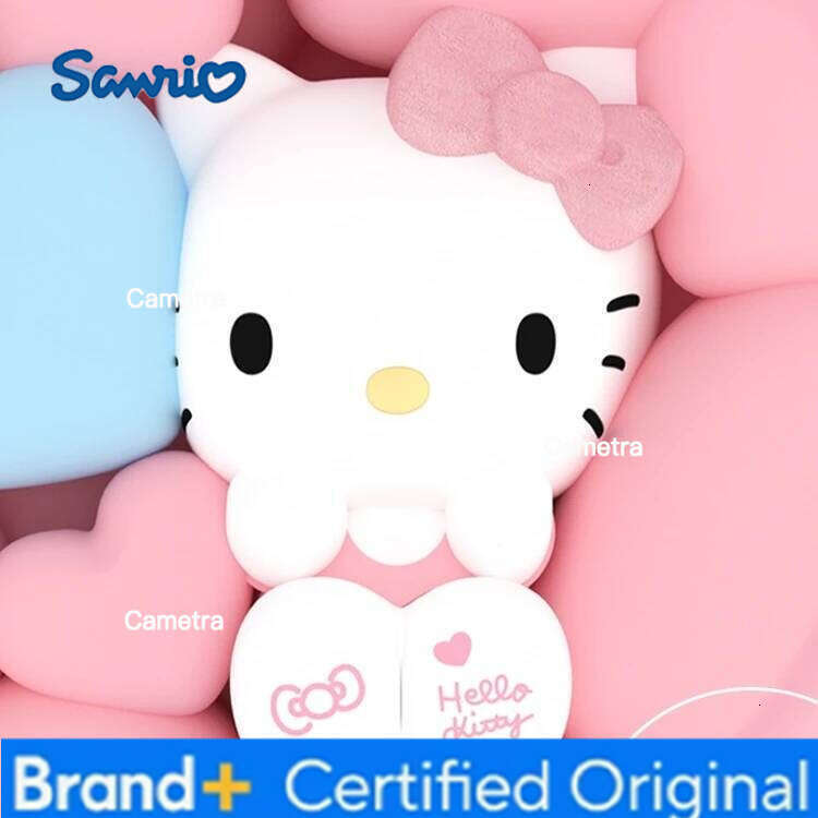 Sanrio Peripheral Luminous Toy Girls Bedroom Bedlight Anime Hellokitty Nightlamp Desktop Decor Ornaments Gifts H260128