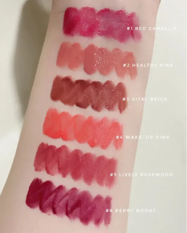 Powder Blusher Cream Matte Camellia Makeup Waterproof Sweat Proof Quick Makeup Multi Effect Lip Cheek Honey Cream Makeup