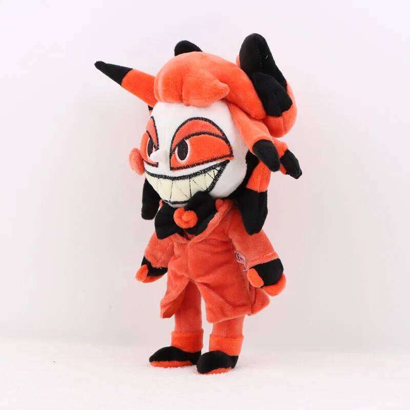 30cm Plush Radio Demon Cute Alastor Doll Cartoon Anime Toy Soft Stuffed Gift Toys For Kids Christmas Y260128