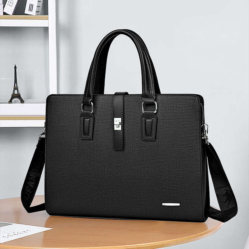 Luxury Shoulder Bags Fashion Handbag Horizontal Business Commuter Briefcase Men S A File Laptop Bag Gift SENYY
