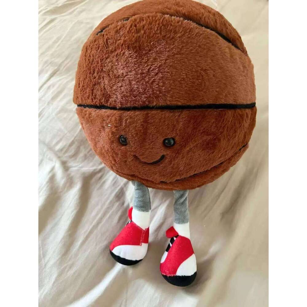 Creative Basketball Funny Soccer Football Plush Pillow Children's Bed Room Decoration Accessories Soft Stuffed Toy Y260128