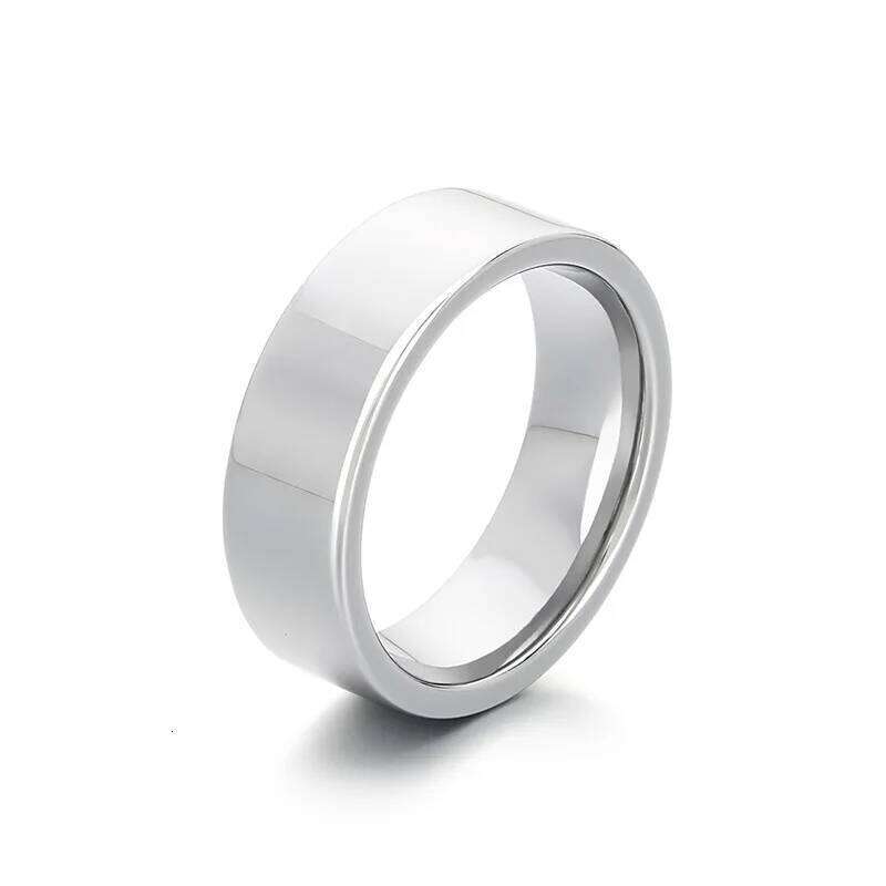 Tungsten Carbide Classic Polished Plain Dome Wedding Band Ring 8mm Wide For Women Mens Gifts KR114256-TS XJ260127