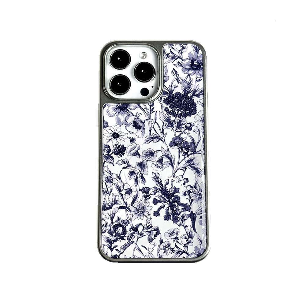 Full Screen Small Flower Compatible with iPhone 16 Phone Case Apple 15 Protective Cover 14 Electroplated 13 Pro Niche S260128 164