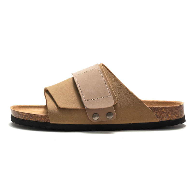 Free shipping RUIZUSTOCK Women's Outdoor Summer New Arrival Chunky Heel Wide-Size Comfortable skin-friendly black plain