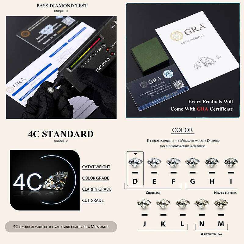 WOSTU Forever Love Moissanite Natural Pearl Opening Ring s925 Silver Diamond Cut Adjustable Rings Lady Anniversary Mom's Gift XJ260127