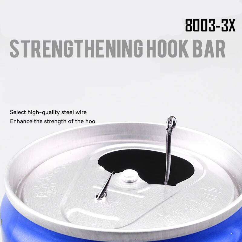 20/50Pcs Lure 3#-3/0# Ring Eye Fishhook High Carbon Steel Barbed Soft Bait Worm Hooks for Carp Fishing Accessories Z260128