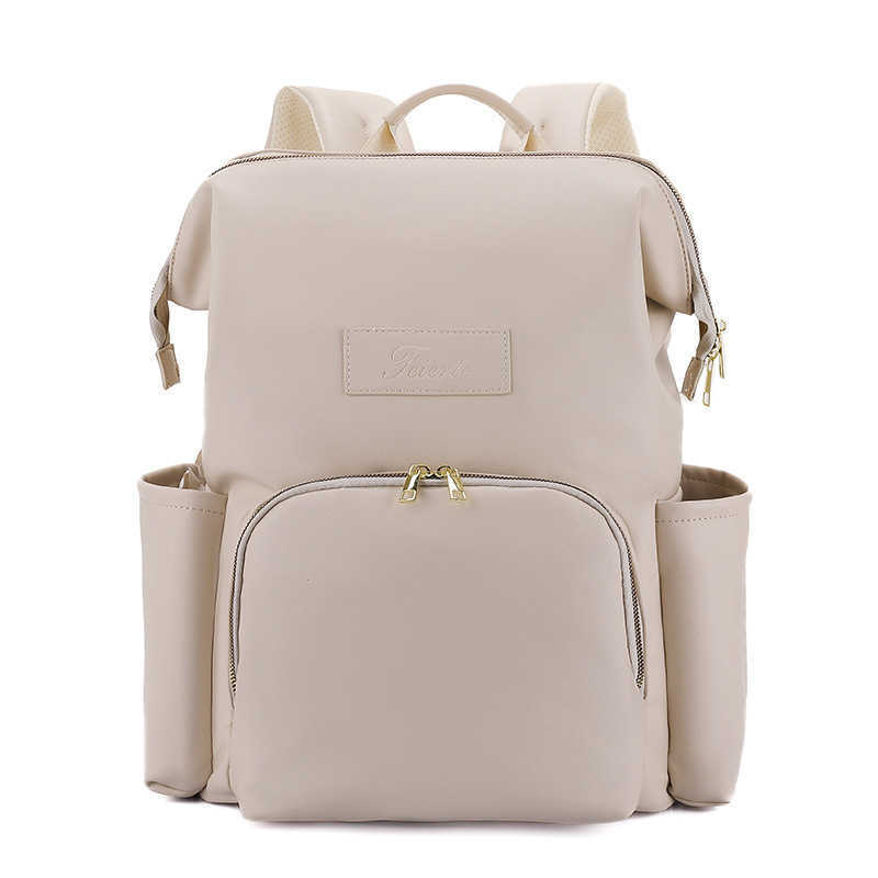Diaper Bags This multi-functional and fashionable women's backpack is lightweight, waterproof and has a large capacity for mothers and babies Q26