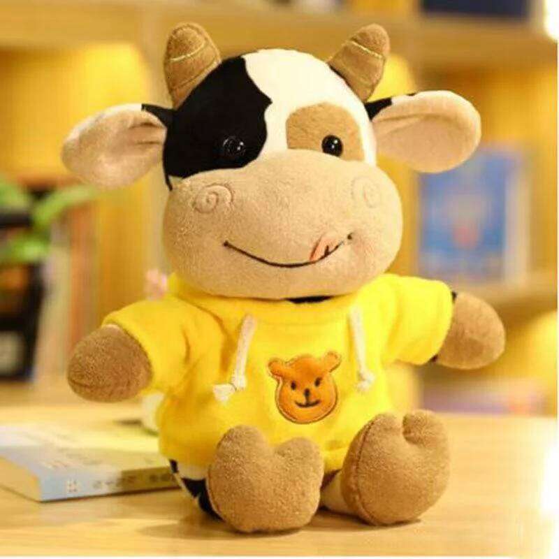 Cute Cow Toy Rag Doll for Girlfriend Children's Gifts Plush Toys Pillow Plushie Stuffed Animal Patung Dolls Y260128