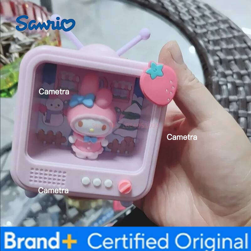 Sanrio Tv Nightlight Hello Kitty Cute Kuromi Cartoon Melody Creative Cinnamoroll Desktop Decoration Birthday Gift H2601281