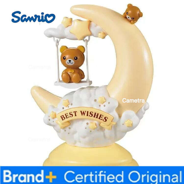 Sanrio Hello Kitty Doraemon Night Lamp Different Style Models Film Characters Anime Figures Active Joint Desktop Decoration H260128