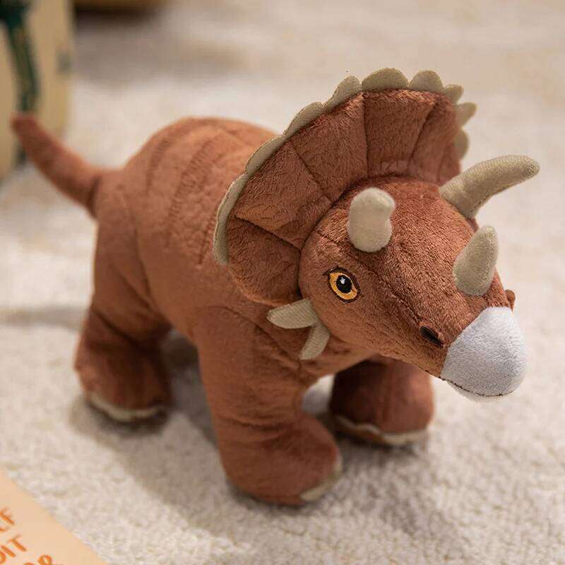 Cute Dinosaur Plush Toy Set Soft Stuffed Velociraptor Jurassic Themed Plushies for Kids&Collectors Prehistoric Gift Dino Lovers Y260128