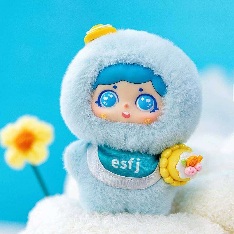 Kawaii Exquisite Lovely Vinyl Face Plush Personality Test Doll MBTI Toys Birthday Christmas Gift for Kids Y260128