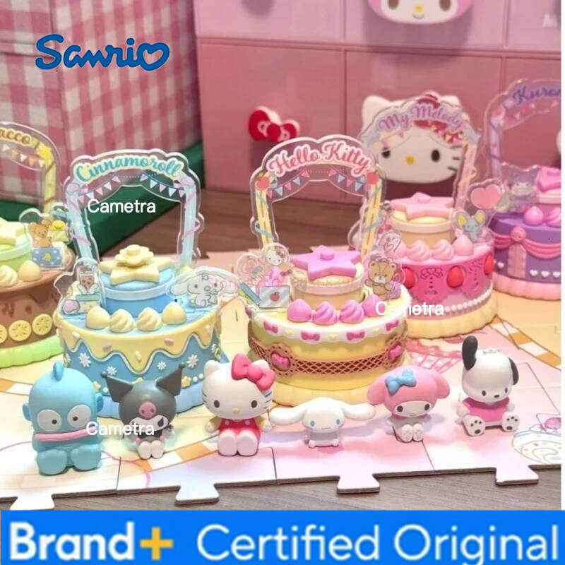 Sanrio New Sweet Bakery Series Trendy Blind Toy Model Handmade Exquisite And Interesting Toys Mysterious Surprise Box H260128