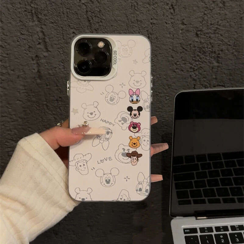 Sanrio Graffiti Compatible with Apple 17 Pro Max Phone Case iPhone 16 Plus Shockproof 15 Cartoon 14/13 S260128