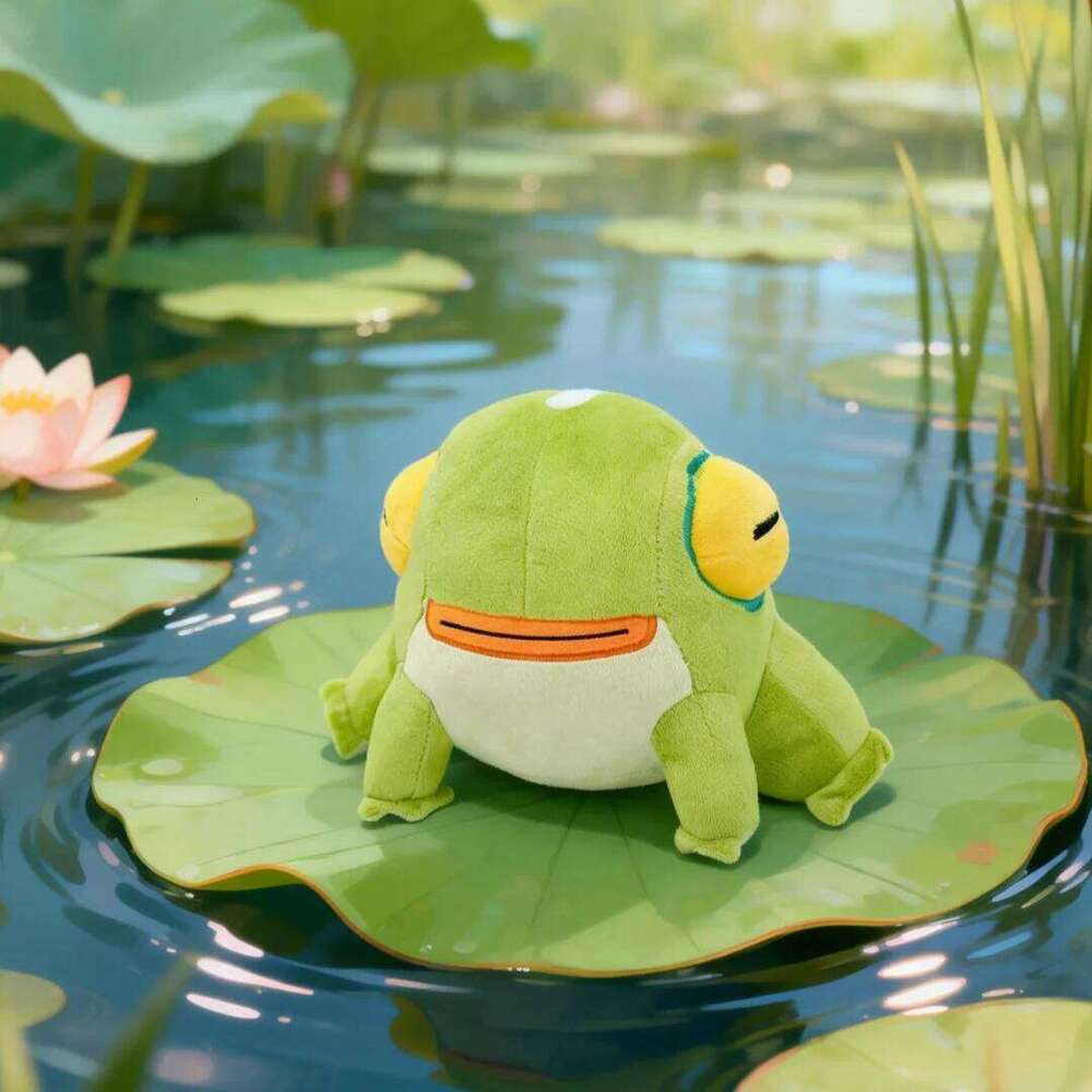 Kawaii Hades II Toys Soft Stuffed Anime Cute Frog Plush Toy For Kid Birthday Christmas Valentine's Day Gift Y260128