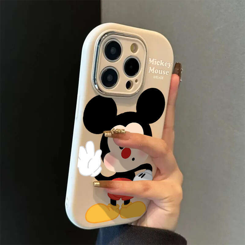 Hello Mickey Compatible with Apple 17 Pro Max Precision Hole Plus-size Phone Case iPhone 16/15/14/13 New S260128
