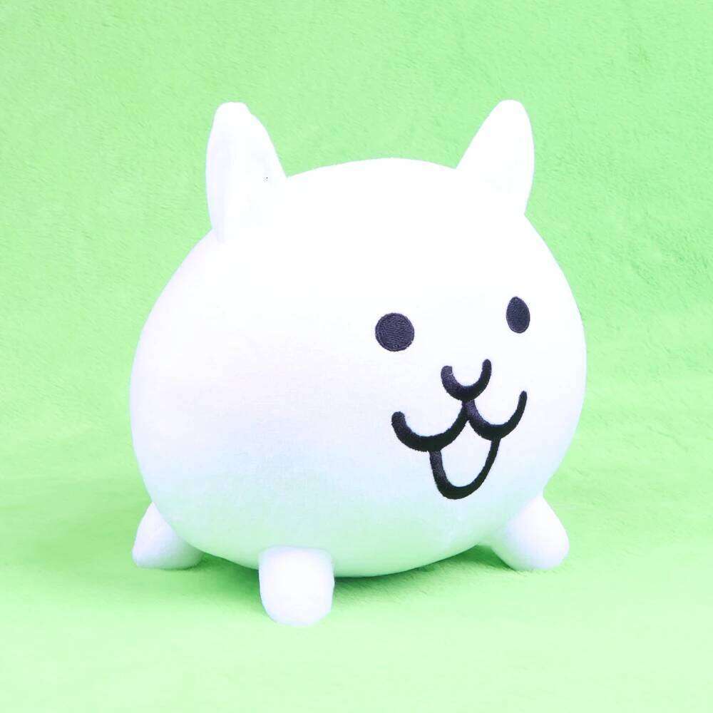 20cm The Battle Cats Kawaii Neko Cat Plush Doll Cute Anime Figure Toys Soft Stuffed Animal Toy Gifts for Children Y260128