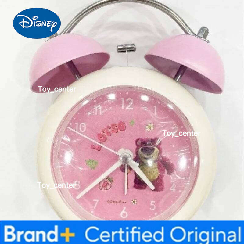 Disney Mickey cute creative personality student children's special wake-up artifact peripheral super loud with light bell alarm clock H260128