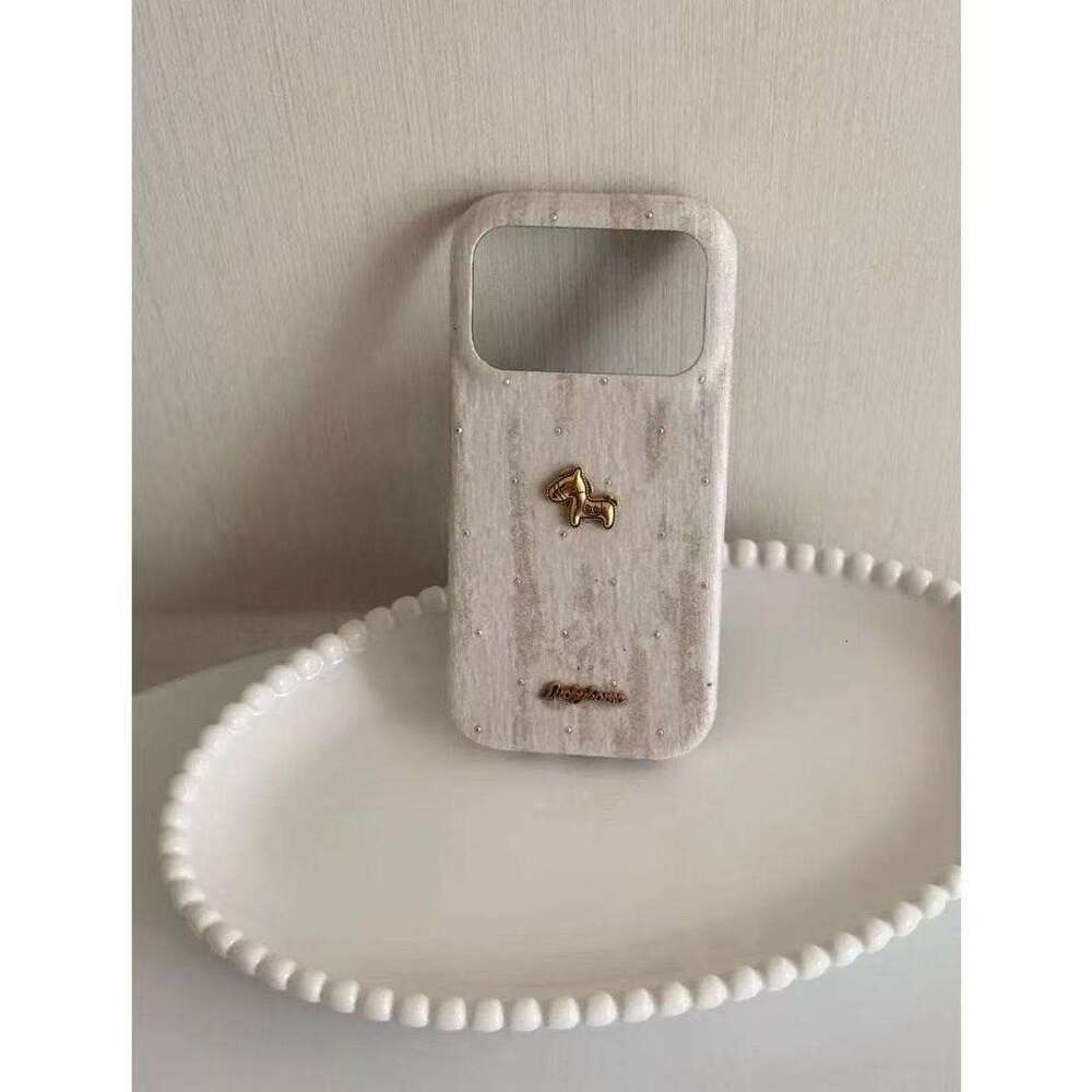 Year Golden Horse Collection Sparkling Diamond Velvet Women's for iPhone 17 Pro Max Apple 16 Phone Case 15 New Model S260128