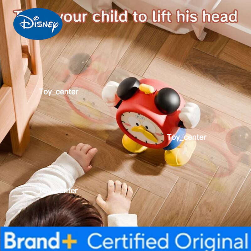 Disney Electric Dancing Clock Mobile Toy with Music and Light Singing Interactive Function Educational for 3 Years Kids Birthday Gift H260128