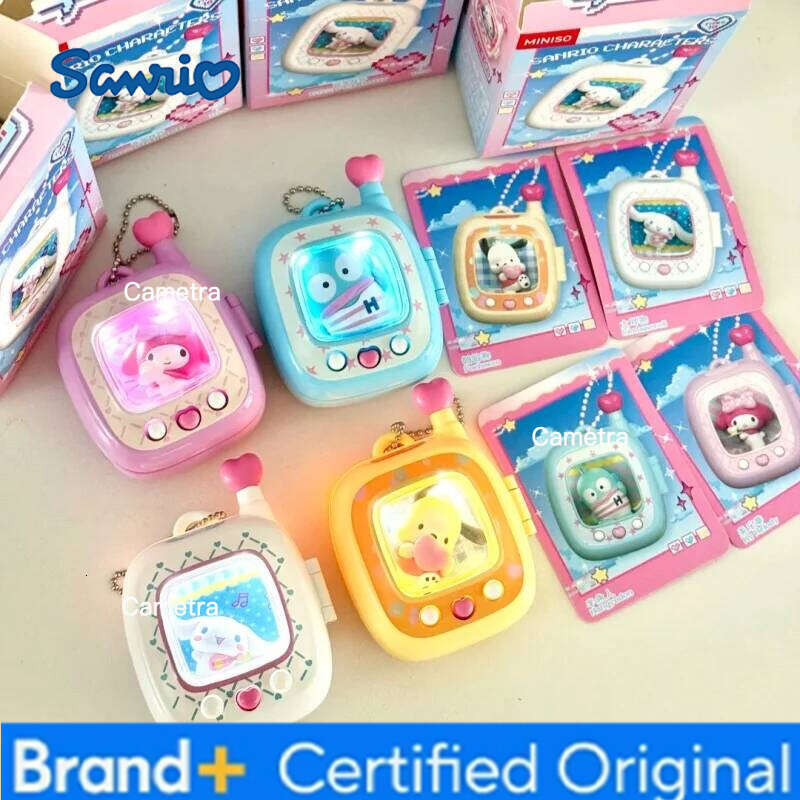 Sanrio Miniso Pocket Elf Pendant Series Kitty Doll Blind Box Trendy Anime Handmade Decoration Collection Customized Festival Gifts H260128