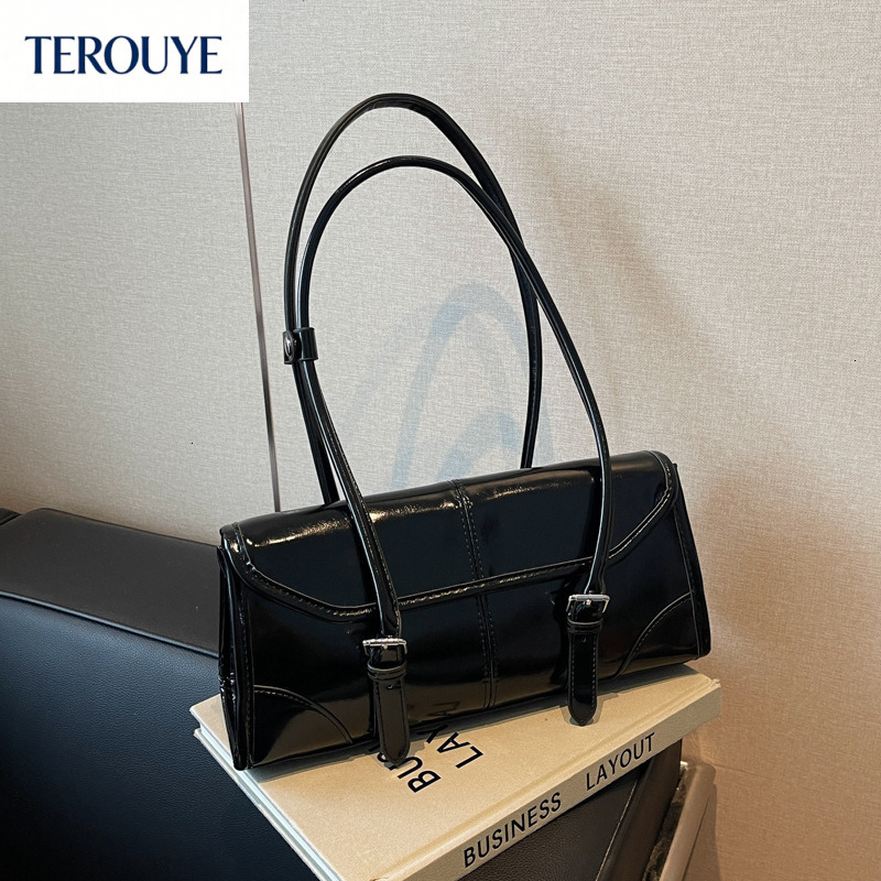TEROUYE Autumn/Winter New French Style Retro One Shoulder bag Underarm Bag Fashionable Light Luxury Trendy Style