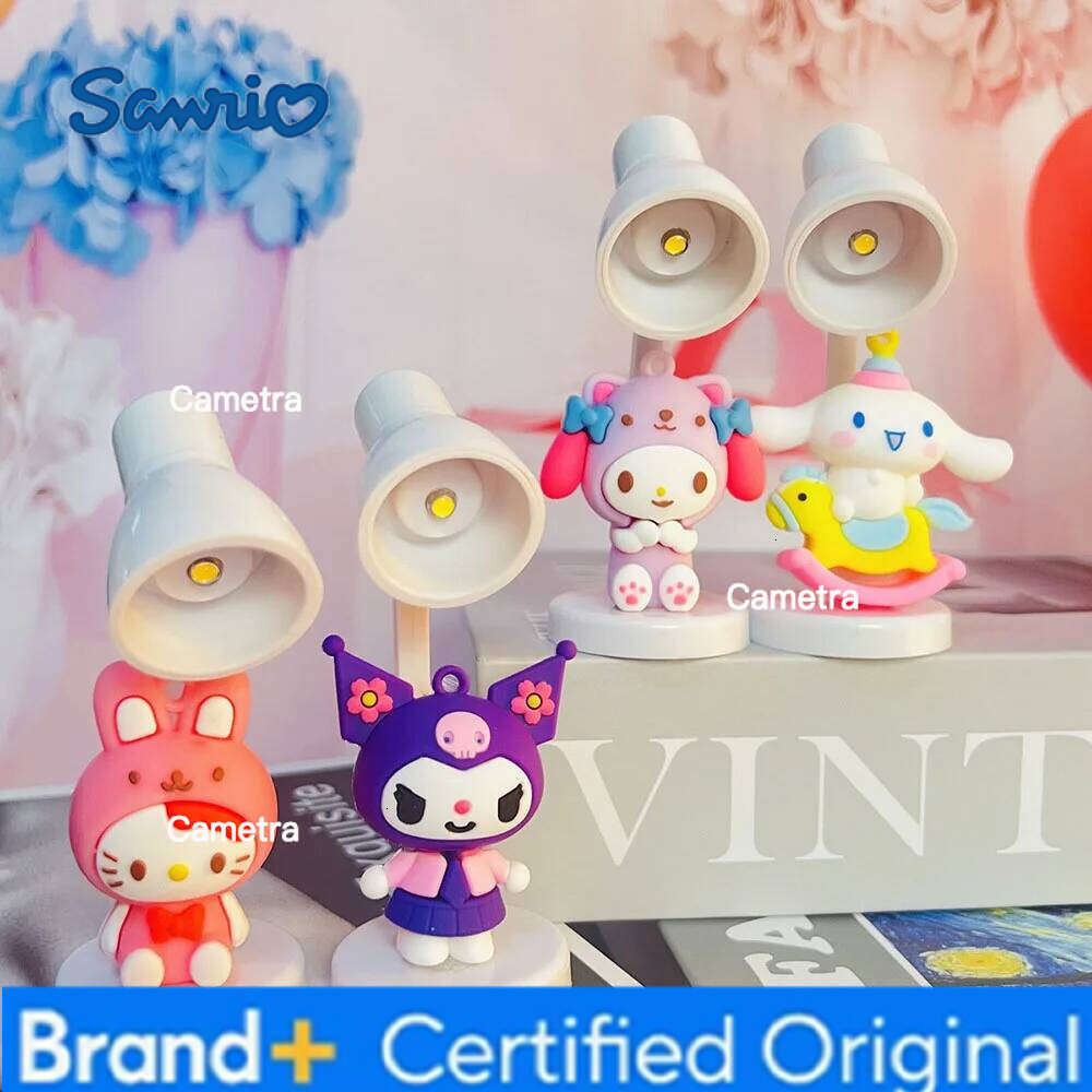 Sanrio Cartoon Table Kuromi Melody Small Desktop Mini Night Desk Decorative for Lamp Girl Birthday Gifts H2601281