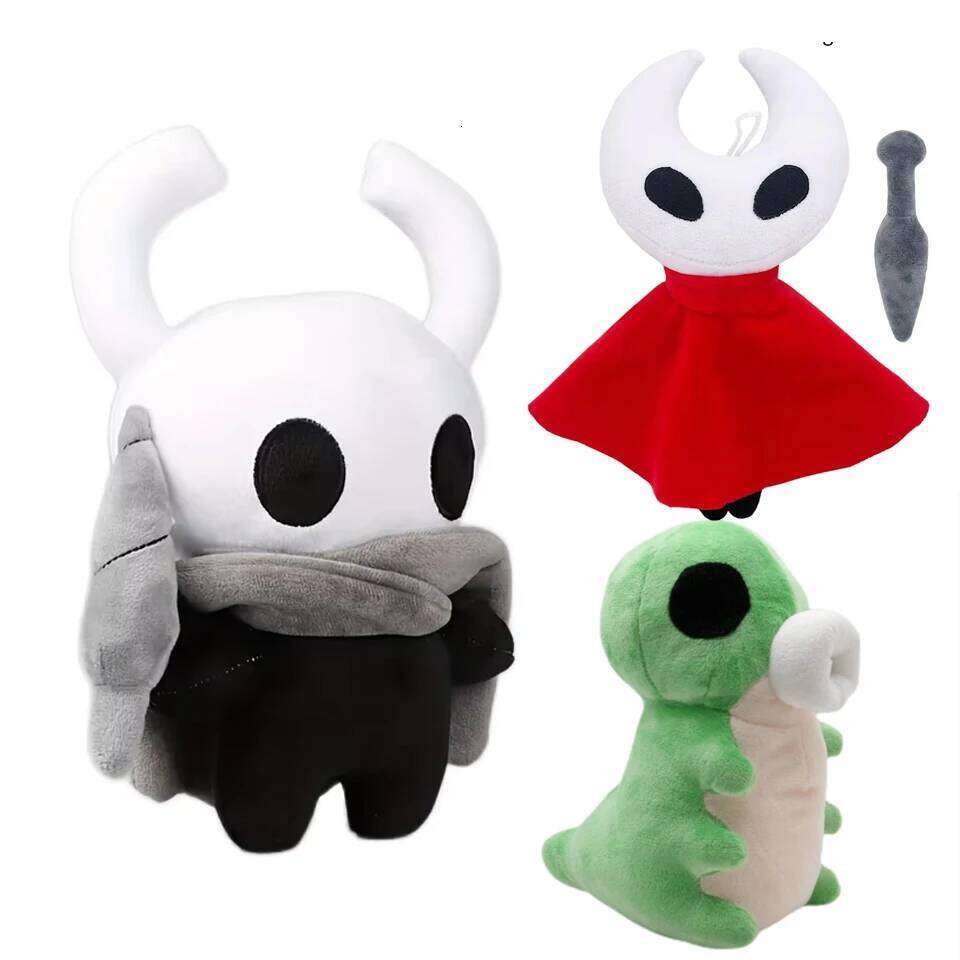 2026 Game Hollow Knight Zote Figure Ghost Plush Stuffed Animals Doll Brinquedos Kids Toys For children Christmas Gift Y260128