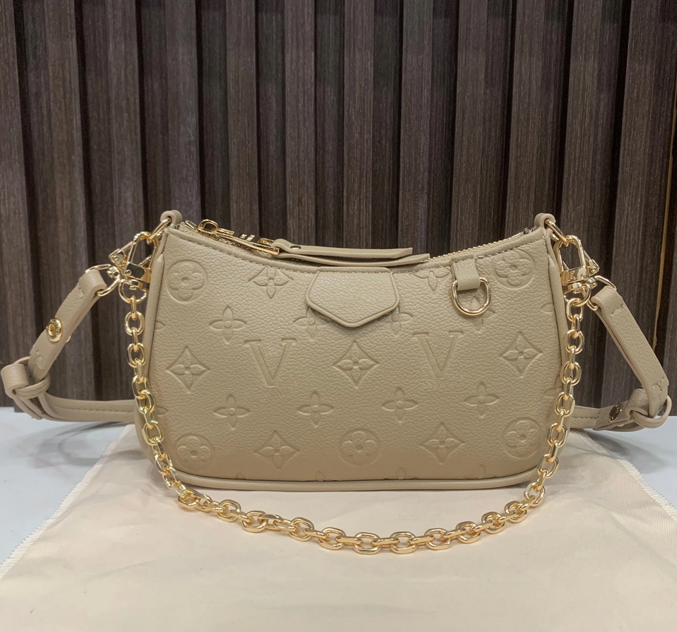 Top 10A Designer pochette Shoulder Bag Women Leather Denim Crossbody bags Luxury Brand Clutch Tote Purse Brown Flower Handbag