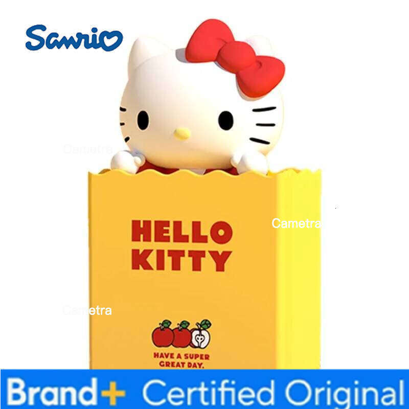 Sanrio Hello Kitty Creative USB Rechargeable Paper Bag LED Decor Bedroom Light Desktop Night Lamp for Closet H260128