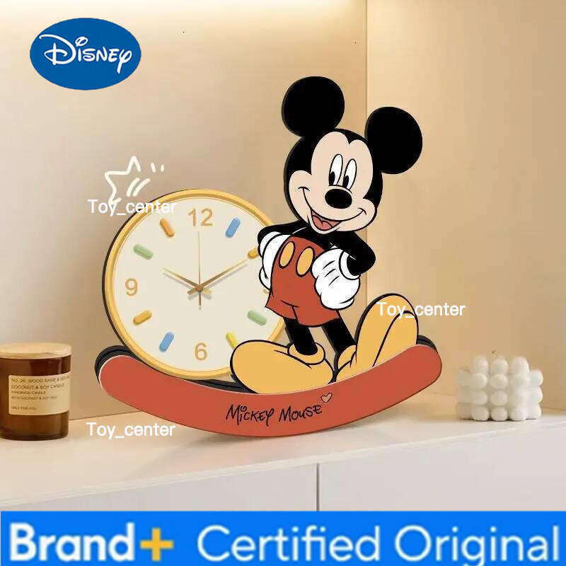 Disney Mickey Clocks Gizmo, Office Desks, Silent Place-Holders, Wine Cabinets, Entryway Desk Clocks, Home Decoration H260128