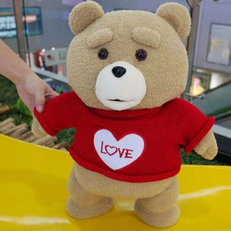 8 styles Movie Teddy Bear Ted 2 Toys In Apron Soft Stuffed Animals Plush 45cm A birthday present for a good friend Y260128