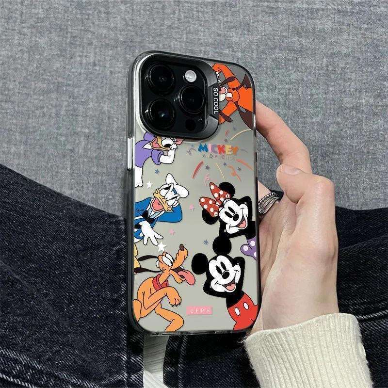 Mickey Mouse House of Wonders Compatible with Apple 16 Pro Max Phone Case for Women 15 Colorful Silver 14 Fashionable 12 Unique 11 New Model 13 S26012