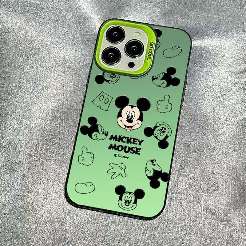 Mickey Minnie Compatible with Apple 16 Phone Case iPhone 15 Pro Cute 14 Cartoon 13 New 17 Premium S260128