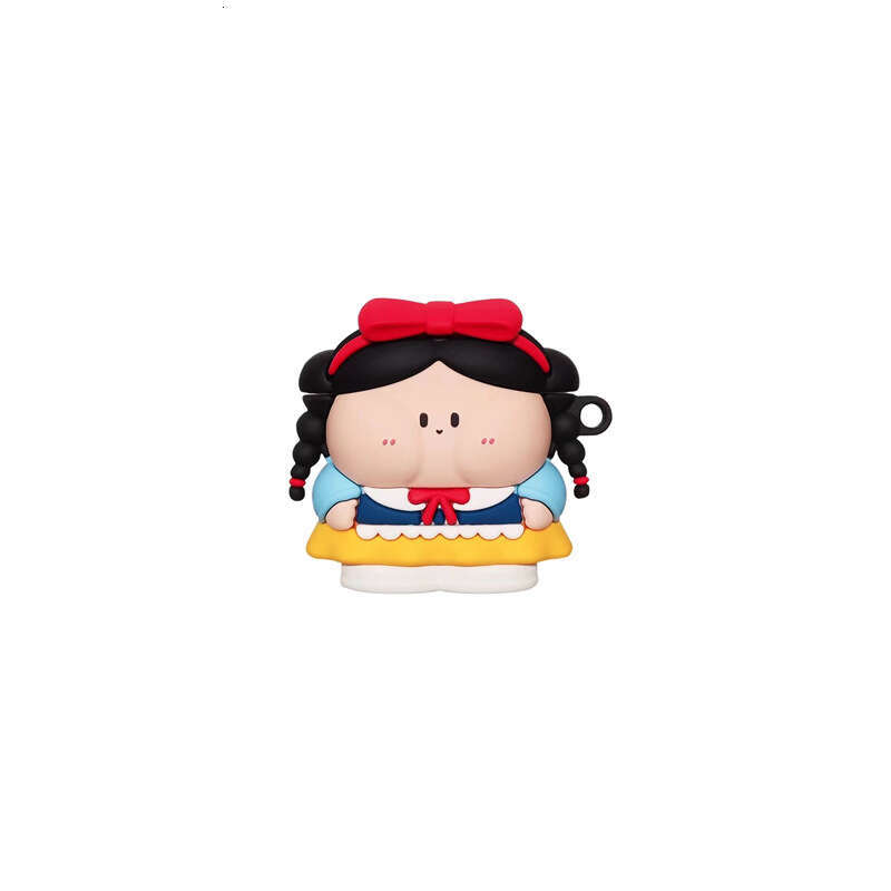 Cartoon 3D Snow White iPhone 14 Plus/13 Compatible 12 Apple 15 Pro Max Phone Case Shockproof S260128