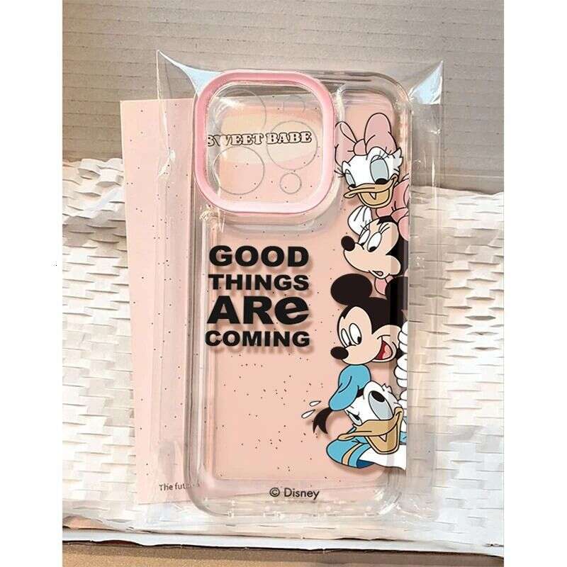 Cartoon Mickey Mouse Compatible with Apple 16 Pro Max Phone iPhone 15 Soft Case 14 Fun 13 Personalized 12/X S260128