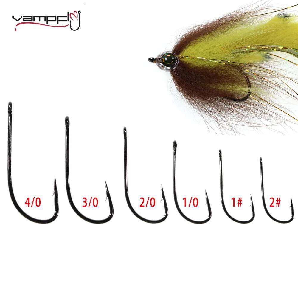 Vampfly 2X Stength Stinger Fishhook Fly Hook Streamer Flies Tying For Pike Bass Trout Saltwater Freshwater Fishing Z260128