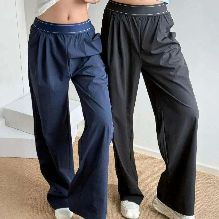 Women's Designer Pants Suit Up Trouser Pant Yoga Set High Waist Pursuit Loose Yogawomen Wide Leg Haul Sets Sports Outfit Sweatpants Regular Long size s-xl