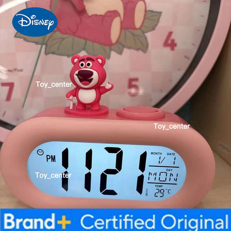 Disney Genuine Children'S Smart Electronic Alarm Clock Doll Voice Control Lighting Is A Must-Have For Students To Get Up H260128