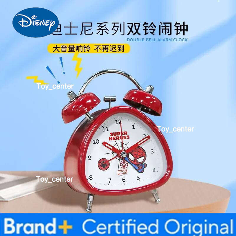 Disney Mickey Mouse Table Watch Desk Frozen Elsa Princess Children's Cartoon Oval Alarm Clock Birthday Gifts H260128