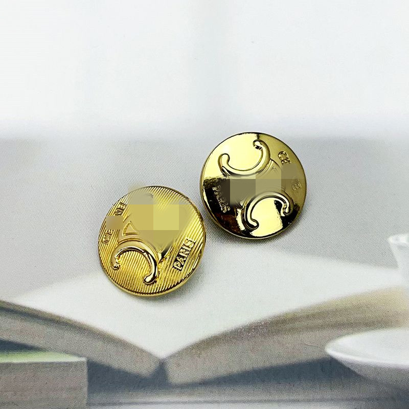4 pieces/bag French style ancient small waist metal button cardigan dress gold button foreign trade button small jackets buttonshigh-end buttons